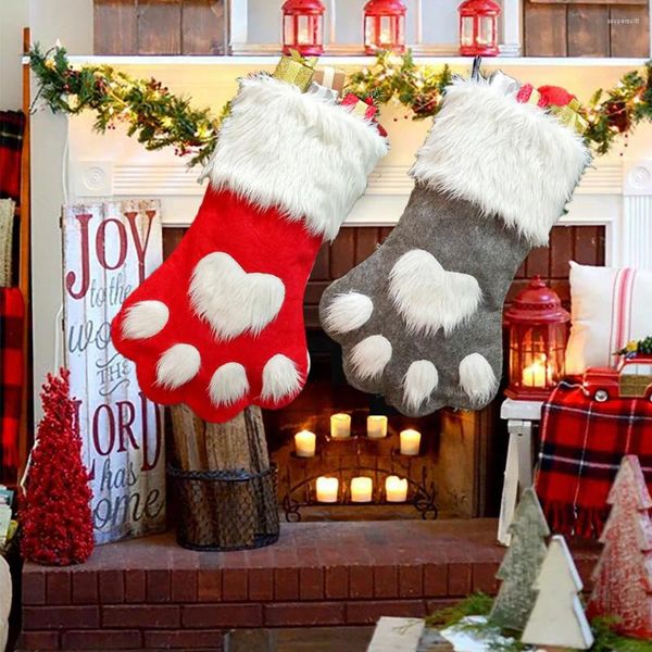 Décorations de Noël en tissu tricoté, poupée âgée, pendentif, disposition de la scène d'arbre