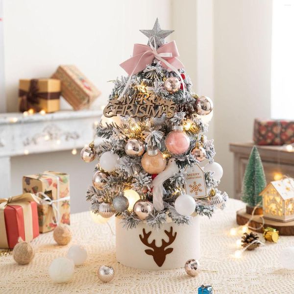 Adornos navideños, artículos de decoración, árbol Artificial, manualidades DIY, adornos de regalo de año, escenas, accesorios de decoración para el hogar