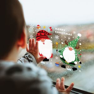 Kerstversiering Decoratie Raamstickers 10 Vellen Kerstman Stickers Sneeuwvlokken Schattige Herten Thuis School Kantoor Drop Delivery Amvo7