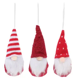Décorations de Noël décorparty elfe gnome gnomes nordiques classiques arbre suédois ornement en peluche décorative nisse naine