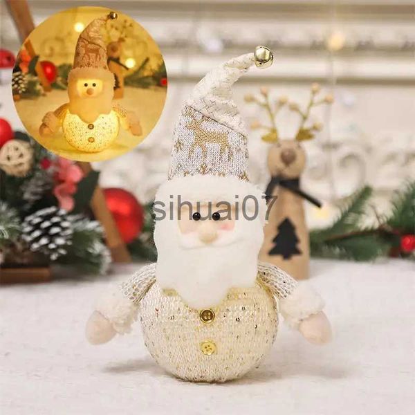 Décorations de Noël Bureau Poupée Festival Pendentif Bonhomme De Neige Jouet Veilleuse Fournitures Pour La Maison Populaire Led Décoration De Noël Cadeau Mignon Bonhomme De Neige Rougeoyant x1020