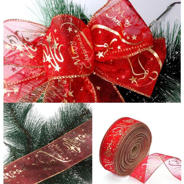 Adornos navideños DIY artesanía bronceado notas musicales cinta árbol de Navidad decoración regalo embalaje suministros 2023 año decoración