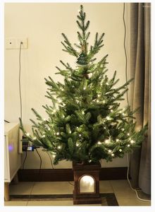 Décorations de Noël écologique petit arbre généalogique 1,2 M bassin lumineux décoratif pour enfants cryptage