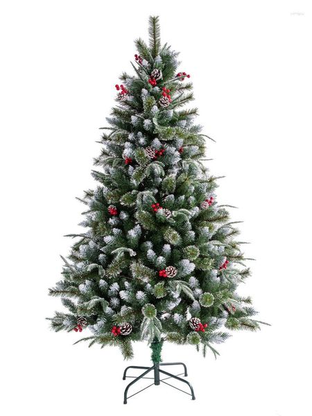 Decoraciones navideñas encriptadas, árbol de 1,8 m, regalos artificiales de año de lujo para niños, adornos de fiesta familiar, decoración navideña para el hogar