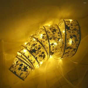 Kerstdecoraties Fairy String Lights 50 LED 5m koperdraad lintbogen voor trouwfeestje Holiday Tree