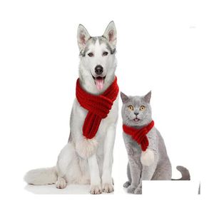 Kerstdecoraties mode warme sjaal breien rekbare hine weil -Diy Red Craft Wool Garen Gebreide gereedschap Geschenken Decoratie Drop Deli Dhmyu