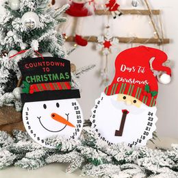 Adornos navideños para niños, regalos, calendario de Adviento, 24 días, cuenta regresiva de fieltro colgante, Navidad 2022, año de decoración de Navidad