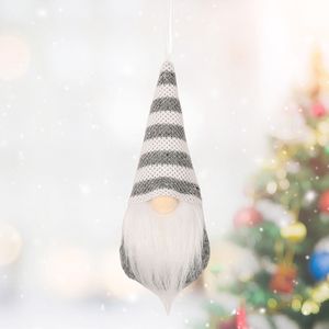 Kerstdecoraties Gnome Gezichtsloze Doll Knit Pendant Kerst Tree Doll Pendant Ornamenten Merry Christmas Decoration Navidad Natal Noel Gifts Nieuwjaar 2024