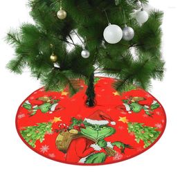 Décorations de noël vert elfe arbre jupe décoration pour la maison intérieur Navidad Noel décor tapis de noël année 2023