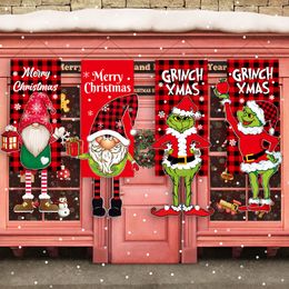 Kerstdecoraties Grinch Hangende voeten Dollvlag Gezichteloze poppentuin Groothandel