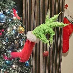 Kerstdecoraties Grinch ornamenten Tree Creative Decoration Resin Accessories L221011