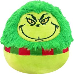 Kerstversiering Grinchmas Knuffels Groen Monster Dier Pluche Grinch Zacht Kerst Verjaardagsfeestje Cadeaus voor Jongens Meisjes Kinderen 1102