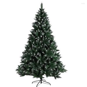 Décorations de Noël en plastique d'arbre artificiel de haute qualité avec neige El Mall Store Décoration de la maison Année Décor 2023