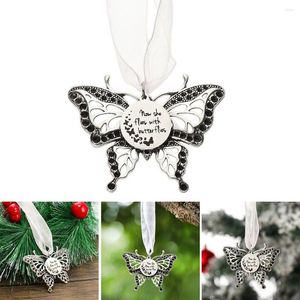 Kerstdecoraties Home Sympathie Herdenkings geliefden Souvenir nu vliegt ze met vlinders rouw hangers hangende decoratie