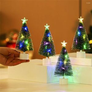 Décorations de Noël, décoration de bureau, joie durable, charmant, Mini arbre, besoin de vacances, festif incroyable