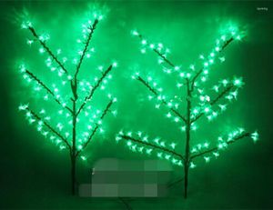 Décorations de Noël LED Branche d'arbre de fleur de cerisier 96pcs 128pcs 110 / 220VAC Lampe de décoration de paysage de jardin étanche Utilisation extérieure