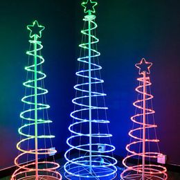 Kerstversiering led-kerstboom Adresseerbaar WS2812B SK6812 IC Pixels thuis Kerstverlichting op afstand Vakantiedecoratie Lichtslinger Bruiloft 231127