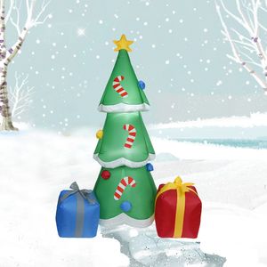 Décorations de Noël LED gonflable noël père noël ornement décorations de noël en plein air pour la maison navidad année fête décor 230825