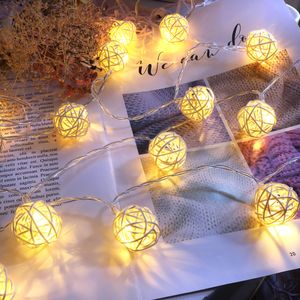 Adornos navideños LED linterna sorpresa arreglo estrella luz niña corazón habitación batería takraw lámpara cadena 2021