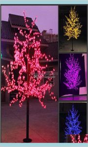 Kerstdecoraties LED LICHT Kersenbloesem Tree 480pcs Bollen 1DOT5M5ft Hoogte Indoor of OND7333048
