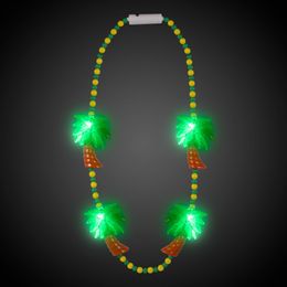 Décorations de Noël LED Light Up 36 Collier de perles de palmier tropical Party Favor Drop Livraison Amuvt