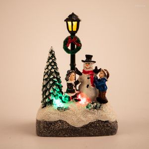 Kerstdecoraties Led Lighted House Tabletop Centerpieces Village Scene Decoratie geschenk