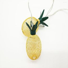 Kerstdecoraties leidden ananas rattan kunstmatige bloemen thuis feest decoratie diy ambacht Halloween Lights Holiday