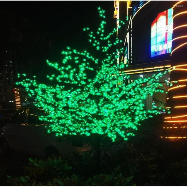 Decoraciones navideñas LED1.5m-3.0m Luces de árbol de cerezo de cristal Led Año Iluminación de paisaje decorativa brillante para exteriores