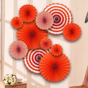 Kerstversiering LuanQI 6 stuks DIY roze paars groen blauw wiel tissuepapier hangende waaier bloemen knutselen voor verjaardagsfeestje bruiloft baby shower decor 230905