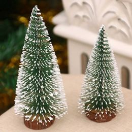 Decorazioni natalizie Mini albero di Natale Desktop di cedro Piccolo albero di Natale Desktop Vetrina da tavolo Regali di Natale Decorazioni natalizieL231117L231117