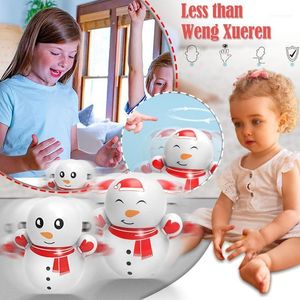 Adornos navideños Mini muñeco de nieve vaso juguetes clásicos lindos divertidos niños moda regalos encantador aprendizaje educativo Gadgets niños niñas