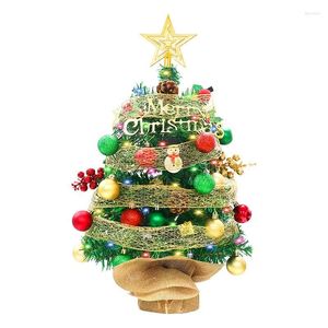 Kerstdecoraties Mini Tree 45cm kunstmatige desktop universele decoratieve benodigdheden voor winkelvenster Cafe decoratie en bar