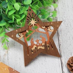 Decoraciones navideñas, adorno de Belén, adornos de árbol, recuerdo del nacimiento de Jesús, accesorios de decoración