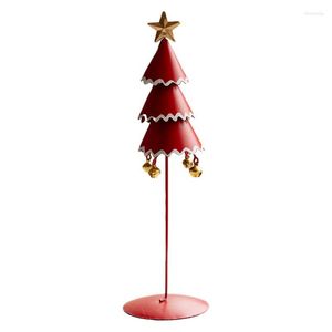 Adornos navideños Exhibición de adornos Mesa de árbol Centro de mesa Suministros para fiestas Hogar Oficina Escuela Tienda Mesa Vacaciones