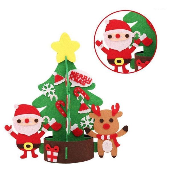 Décorations de noël, jouets pour enfants, cadeaux de vacances, produit d'arbre de maternelle, bricolage créatif fait à la main F B6F71