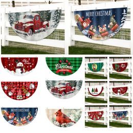 Décorations de Noël en plein air Polyester Fan en forme de drapeau Décor pour la maison Cristmas Drop Ornement Noël Navidad Cadeau Année 2023 220914