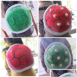 Kerstversiering Pluche Rugzakken 30Cm 4 Stijl Super Koopa Schildpad Schooltas Shell Groen Bowser Speelgoed Rugzak Verjaardagscadeau Voor D Dhbdu