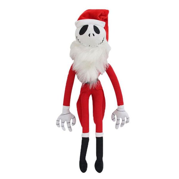 Decoraciones navideñas Juguetes de peluche con Santa Beard Merry Xmas Eve Nightmare Doll Holiday Kids Gift Drop Delivery Home Garden Festive Dhh40