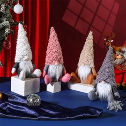 Décorations de Noël Premium Gnome Noël Poupée sans visage Joyeux Noël Décoration pour la maison Ornement de Noël Noël Navidad Natal Année 220901