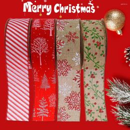 Décorations de Noël Good Large Bowknot Faire du bricolage résistant à la déchirure du ruban de Noël pour la fête pour la fête