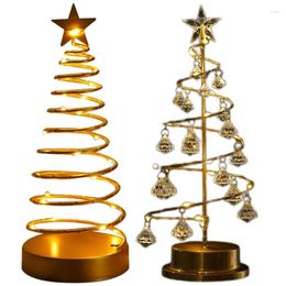 Décorations de Noël Petit arbre de table de bureau avec lumières 13'Arbres décoratifs pour la décoration intérieure