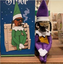 Kerstversiering Snoop On A Stoop Elf Pop Spy Gebogen Woondecoratie Jaar Geschenk Speelgoed Rood Groen Blauw Paars Drop Delivery Tuin Fe Dhgu4