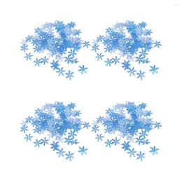 Kerstdecoraties Snowflake Christmasornamenten Sneeuwvlokken Crafuls Sneeuw rekwisieten Craft Fake Fabricfelt Diy Tree Decalspieces Winter