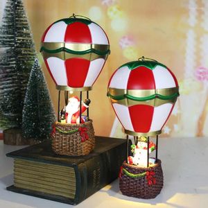 Décorations de noël bonhomme de neige père noël ballon à Air lumière LED ornements cadeaux pour enfants noël maison chambre décoration Navidad Noel