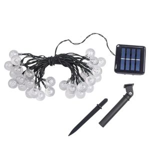 Décorations de Noël Lumières solaires Fée LED String Light Ornements de Noël Navidad Année Fête de mariage Décor Blanc Froid Coloré 231025