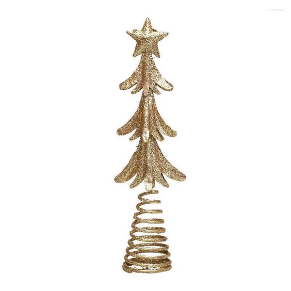 Decoraciones navideñas Árbol estable Top Star Props Fiesta Decoración interior Tiendas Árboles Adornos navideños Suministros para