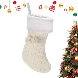 Kast in de kerstdecoraties voor Santa Claus Smosferic gebreid met multi -gebruik Home Decor Products Small Gifts Chocolate
