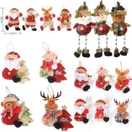 Kerstdecoraties leverancier voor huizen hangers navidad boom ornamenten hangend poppen ambacht decor kinderen cadeau 220912