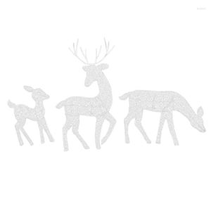 Décorations de Noël T5EF Vidid Deer Stag Light Up Figures Jardin Petit/Moyen/Grand Cadeau Adapté À La Cour Extérieure