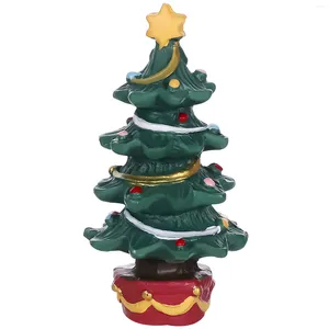 Kerstdecoraties Tree Aquarium Decoratie Resin ornament voor ambachtelijke bureaubladdecor tank